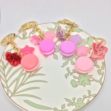 [台灣現貨]韓版 星星花 吊飾 金屬合金 飾品 鑰匙圈 鑰匙扣 婚禮小物 二次進場 姊妹禮 批發 星星