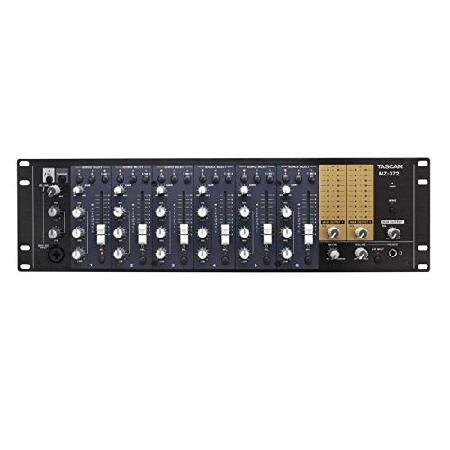 Tascam 7-Channel Rackmount Zone Audio Mixer With Voice Priority (MZ-372)並行輸入