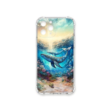 iPhone 11 Pro 殼 TRON IPhone 11 PRO 大海鯨魚系列 四角防摔殼 手機殼