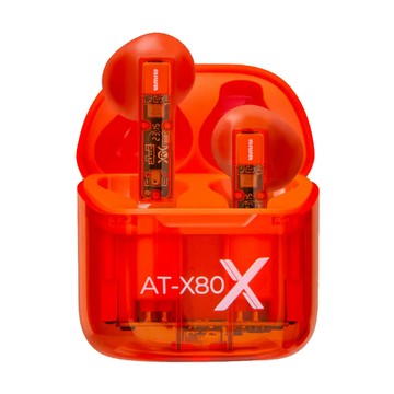 aiwa 愛華透明款真無線藍芽耳機 AT-X80X