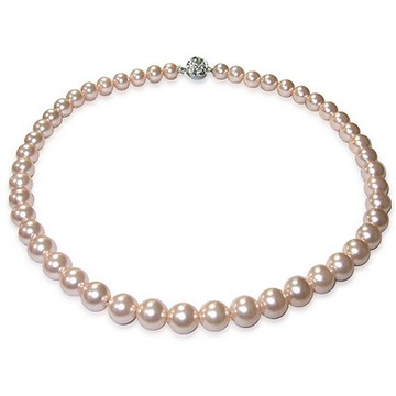 【小樂珠寶】超稀有天然珍珠項鍊-百變粉色