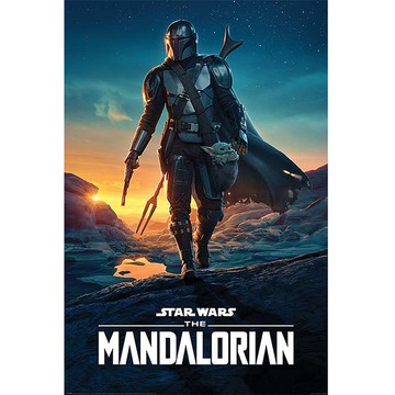 【星際大戰】曼達洛人 Star Wars: The Mandalorian (黃昏)-海報