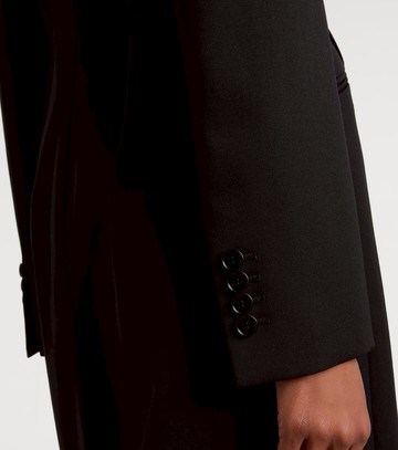 McQueen Embellished wool grain de poudre coat