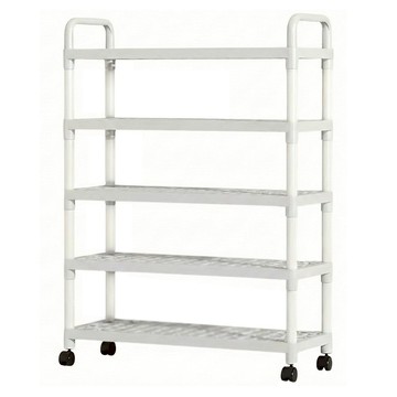 橡合杉 簡易多層鞋架 5層  1個  白色