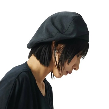 Sew Incorporation 優雅藍色造型貝雷帽