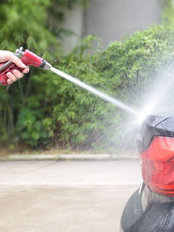 汽車洗車水槍高壓力水搶刷車水管子軟管沖車神器家用澆花噴頭噴槍