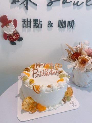 水果布丁蛋糕 公版蛋糕 鮮奶油擠花 鑠甜點 客製化 生日蛋糕 8吋