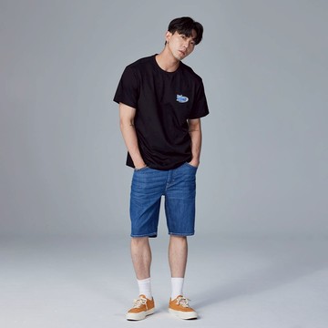 Lee 男款 902 涼感牛仔短褲 9.7oz | Modern & Cooling