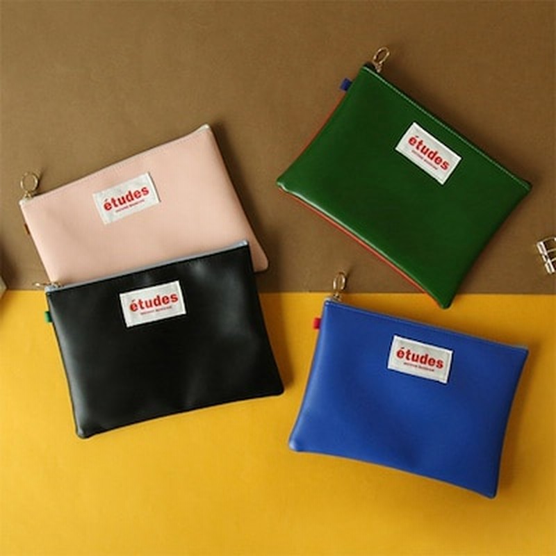 Second Mansion Etudes Two Tone Pouch M 化粧ポーチ メイクアップ ポーチ かわいい ポーチ韓国 通販 Lineポイント最大1 0 Get Lineショッピング