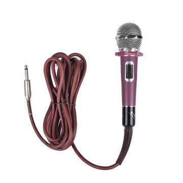 專業ktv話筒連接音響功放麥克風家用全民k歌專業話筒有線動圈話筒【Snowbelle優選】