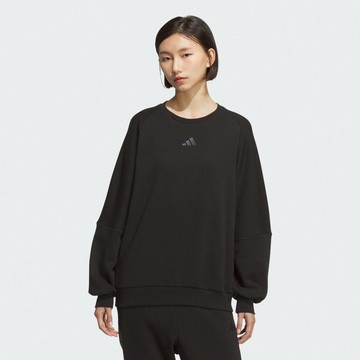 ADIDAS WORD FT CREW 女 圓領套頭衫 JZ8450