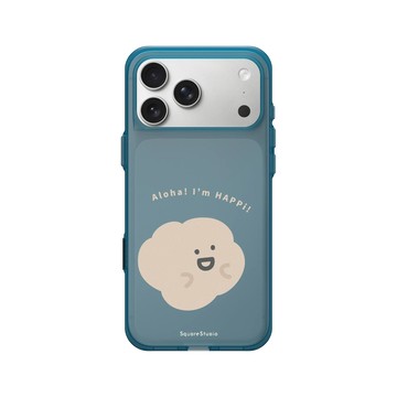 iPhone 17 Pro Max Clear (相機按鈕) 夜幕藍 - Square Studio 方坊 - 樂樂登場