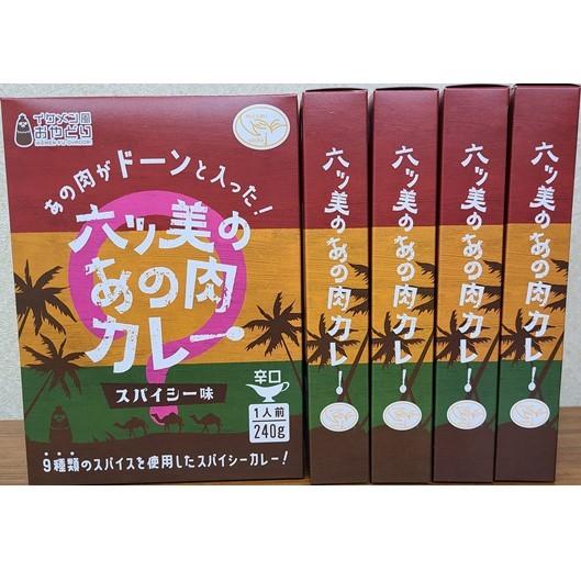 六ツ美のあの肉カレー　スパイシー味（辛口）５個入り