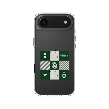 iPhone Air Clear Case（相機按鈕） 透明 - 哈利波特 Harry Potter - 學院盃系列：史萊哲林
