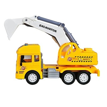 風車圖書 FOOD超人 城市聲光慣性挖土機  1個  10 x 27 x 12cm