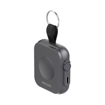 【PHILIPS飛利浦】黑金剛 鑰匙圈無線行動電源 DLP1202