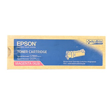 EPSON 原廠碳粉匣 C13S050628  紅色  1個