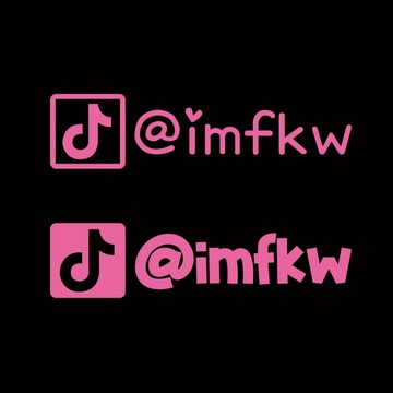 客製化反光貼紙 抖音 TIKTOK 3M貼紙 2種尺寸選擇 機車貼紙 汽車貼紙 防水耐曬高亮度 車貼 反光屋FKW