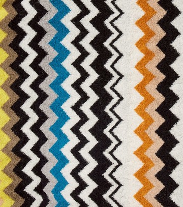 Missoni Zigzag cotton terry bathrobe