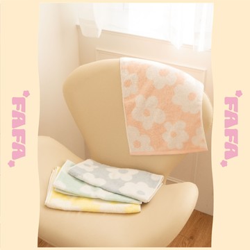 隔日到貨｜花花純棉毛巾 柔軟吸水浴巾 洗臉毛巾 運動毛巾 居家毛巾套裝 限量現貨｜FAFA 發發家居 台灣