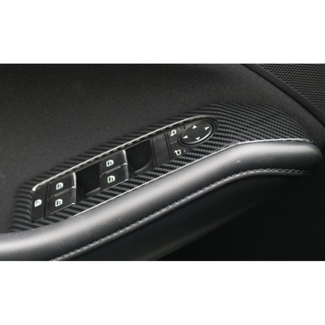 ~歐力斯~馬自達 MAZDA 19-25年 CX-30 CX30 玻璃開關飾板 升窗開關 車門開關 碳纖維紋 不鏽鋼
