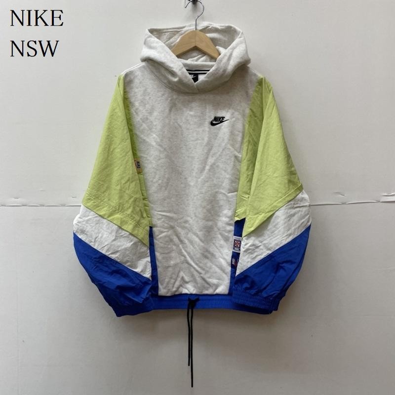 NIKE NSW ナイキ エヌエスダブリュー 長袖 パーカー Hooded Sweatshirt, Hoodie アイコン クラッシュ パーカー  スウェット ナイロン プルオ 10038131 | LINEブランドカタログ