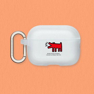 Airpods系列 防摔保護殼∣Keith Haring系列/咆嘯犬