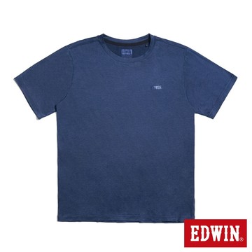 EDWIN 男款 涼爽系列 小印花短袖T恤(灰藍色)