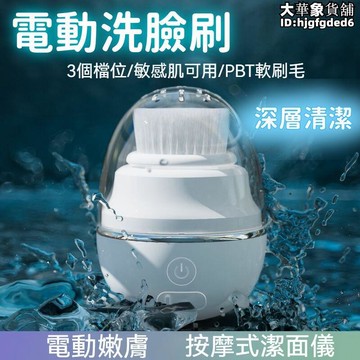 【深層清潔 潔面儀】洗臉機 充電洗臉器 電動洗臉刷 卸妝清理毛刷 多功能潔面刷 家用電動潔面儀 臉部清潔