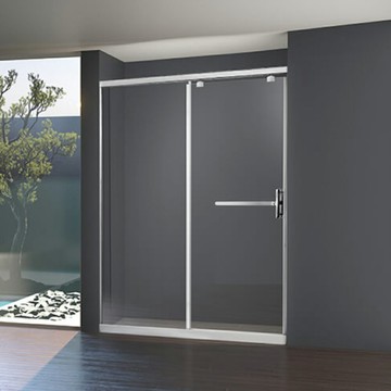 【itai 一太e衛浴】皇冠5248 緩衝式淋浴門 一字單開型+固定面 不鏽鋼框+強化玻璃 寬度150cm 含基本安裝【APP滿額下單10%點數(單一帳號最高5000點)】1/31止