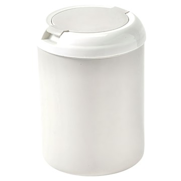 GINII 基尼 桌面小型收納桶 S/2L 象牙白 L14xW14xH18.2cm MIT台灣設計製造  1個