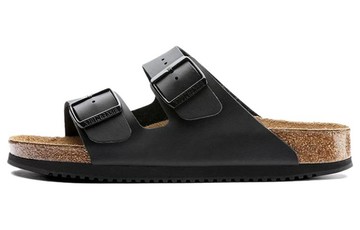 BIRKENSTOCK ARIZONA PROF BIRKO-FLOR NARROW FIT BLACK