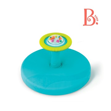 B.Toys 發笑時區手轉飛碟(水藍) 體適能 玩具