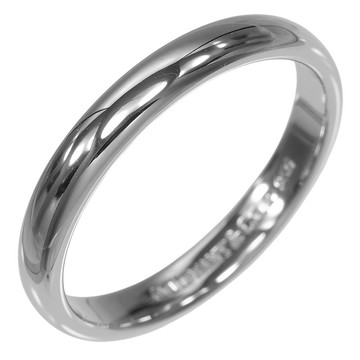 【日本直送】Tiffany & Co. 戒指 Forever Classic Band 13.5 號 3mm Band Pt950 鉑金 約 4.65g【二手】A 級
