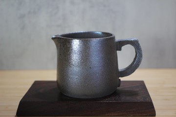 【送禮好物】420ml 柴燒茶海 可直火 咖啡下壺 鶯歌葉敏祥手作