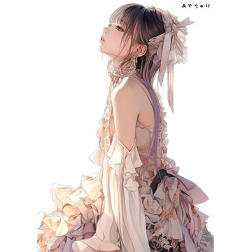 【3 月新品 1】07-117-0121 人物貼紙 透明感穿搭