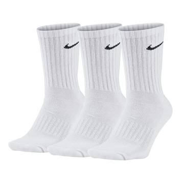 [ACS]  Nike 襪子 Everyday Lightweight Crew Socks 白 長襪 三雙入 SX7676-100