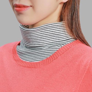 假領子女純棉高領內搭秋冬春保暖韓版休閑白色配衛衣毛衣假衣領女