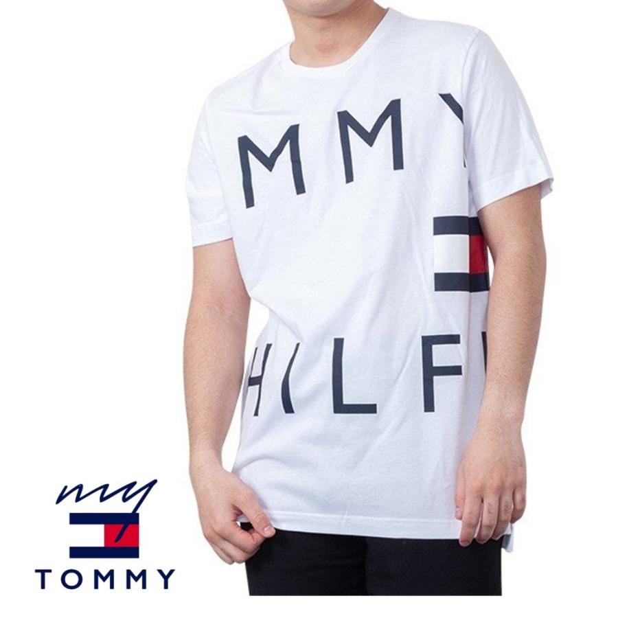 TOMMY 白 ロンＴ Lサイズ