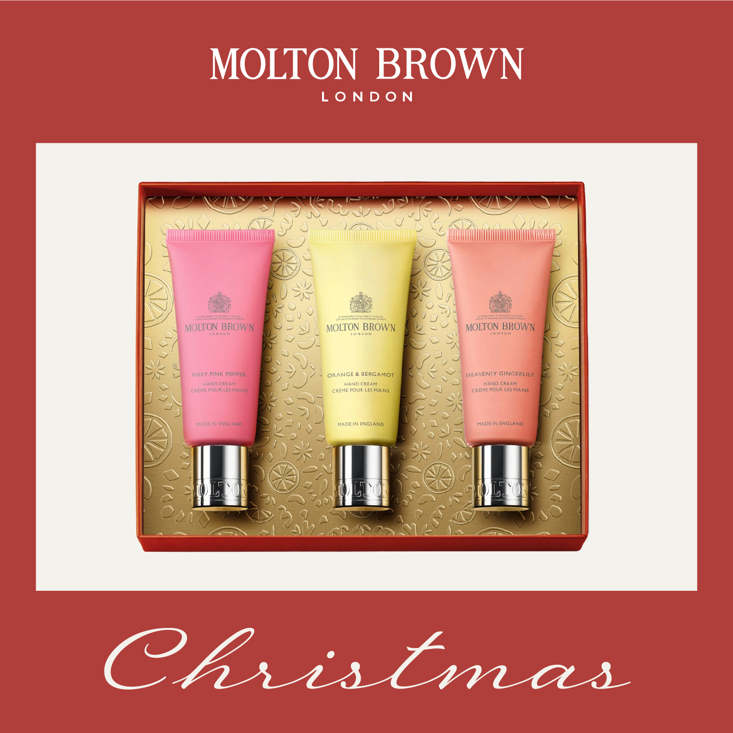 聖誕生日禮推薦【Molton Brown】 季節護手禮盒