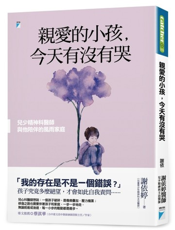 親愛的小孩，今天有沒有哭︰兒少精神科醫師與他陪伴的風雨家庭[二手書_良好]