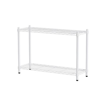 【Y HOUSE】90x30x60公分 輕型兩層鐵架 鐵力士架 層架-烤漆白