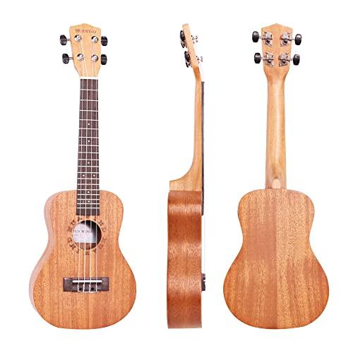 HUAWIND Concert Ukulele Ukeleles for Beginners Mahogany Inch Hawaiian Starter ukeleles Kids Adults Child Guitar Ukalalee With Gig Bag