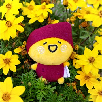 雨過山原創地瓜娃娃毛絨掛件可愛包掛件搞笑鑰匙扣玩偶小公仔