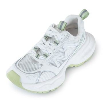 DIANA 雙色拼接厚底老爹鞋 綠色 #54887