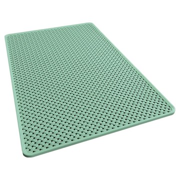 小麥購物 浴室防滑地墊 L578  1個  70 x 36cm  綠色