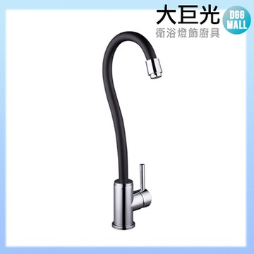 【大巨光】廚房檯面單槍水龍頭_不鏽鋼(TAP-107013)