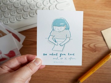 喜歡的事要常常做 Do What You Love | 小卡片