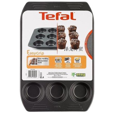 高檔6連/12連蛋糕模不粘大號 烘焙杯子蛋糕烤盤烤箱 馬芬蛋糕模具