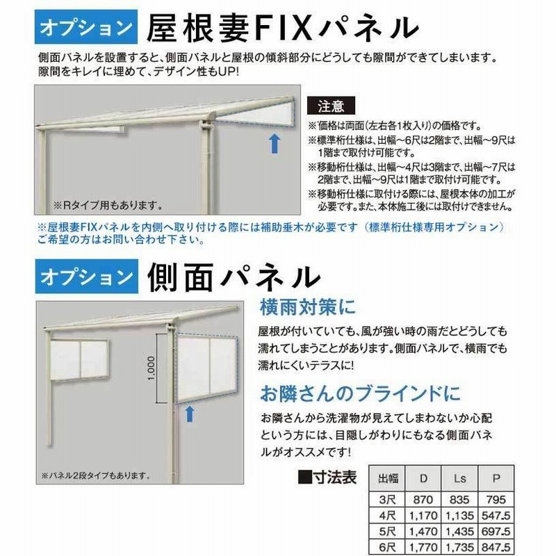 テラスの屋根 DIY ベランダ バルコニー 雨よけ テラス屋根 1間×9尺 アール型 標準桁 熱線遮断 1階用 オリジナルテラス 1.0間×9尺  屋根、バルコニー